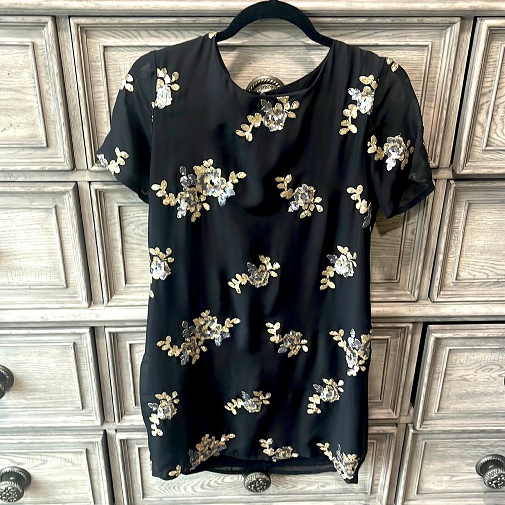 Black cocktail dress